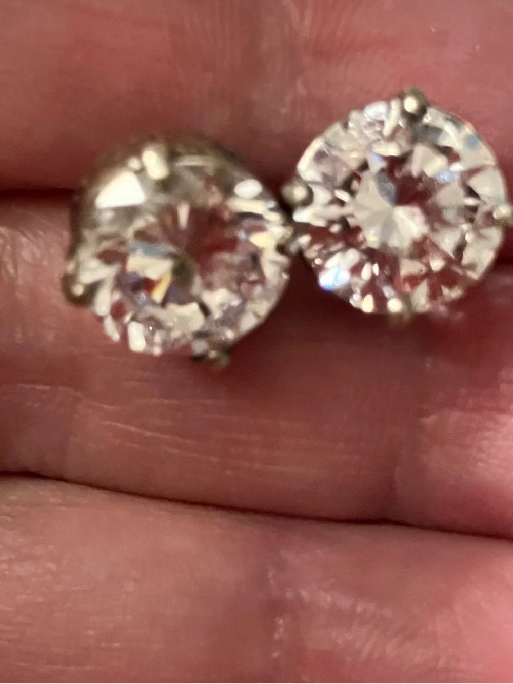 Retired Silpada Crown Jewels  Stud Earrings - Silver - Picture 5 of 12